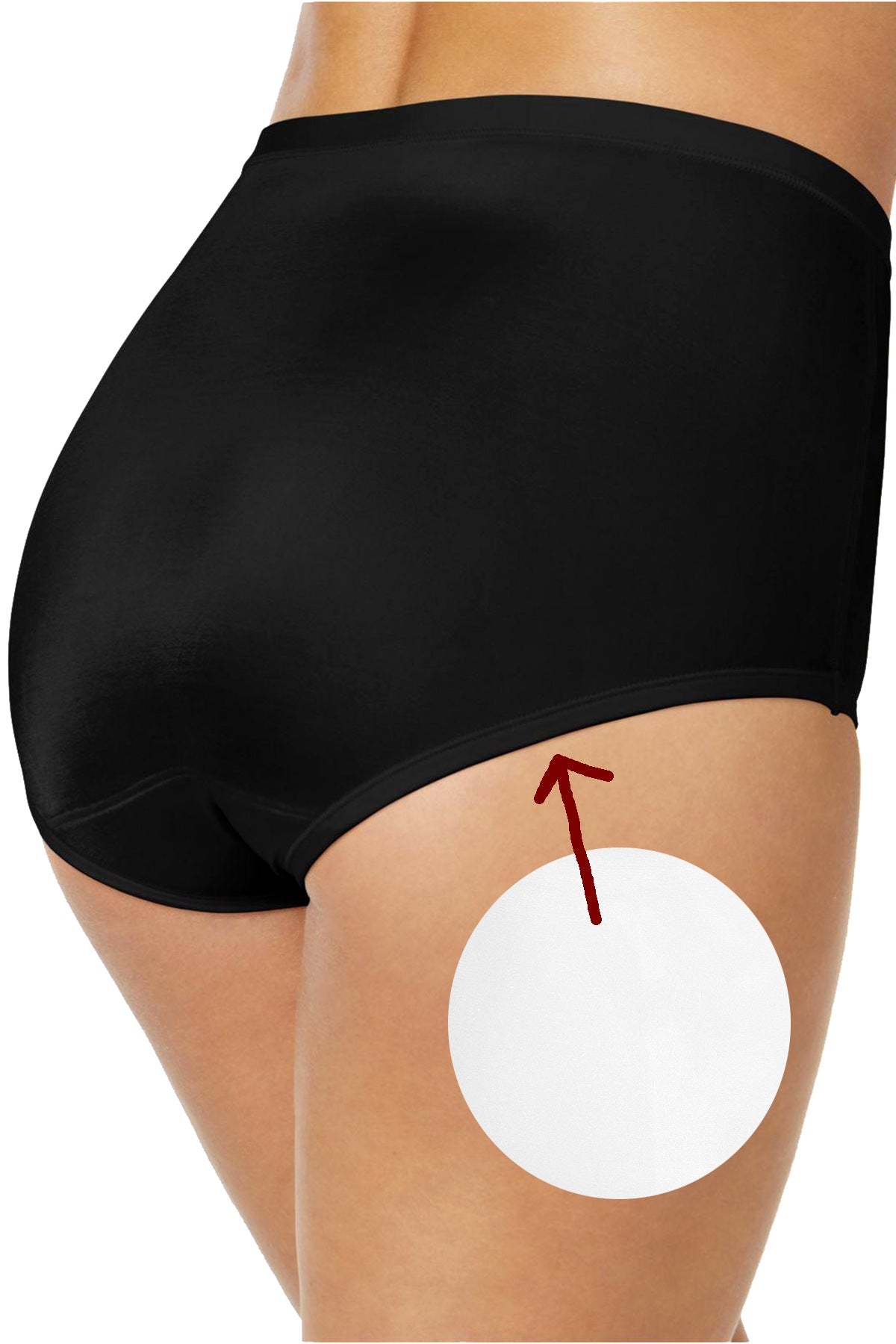 Vanity Fair Star-White Body Caress Brief