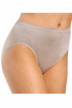 Vanity Fair Toasted-Coconut Seamless High-Cut Strata Brief thumbnail 1