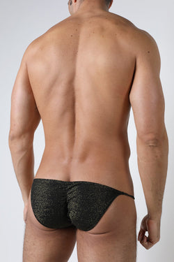 Vaux Black Mirage Low Rise Bikini Swim Brief thumbnail 3