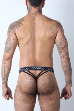 Vaux Black VX1 Double "Y" Thong thumbnail 2