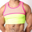 Vaux Fuchsia Supernova Crop Tank Top