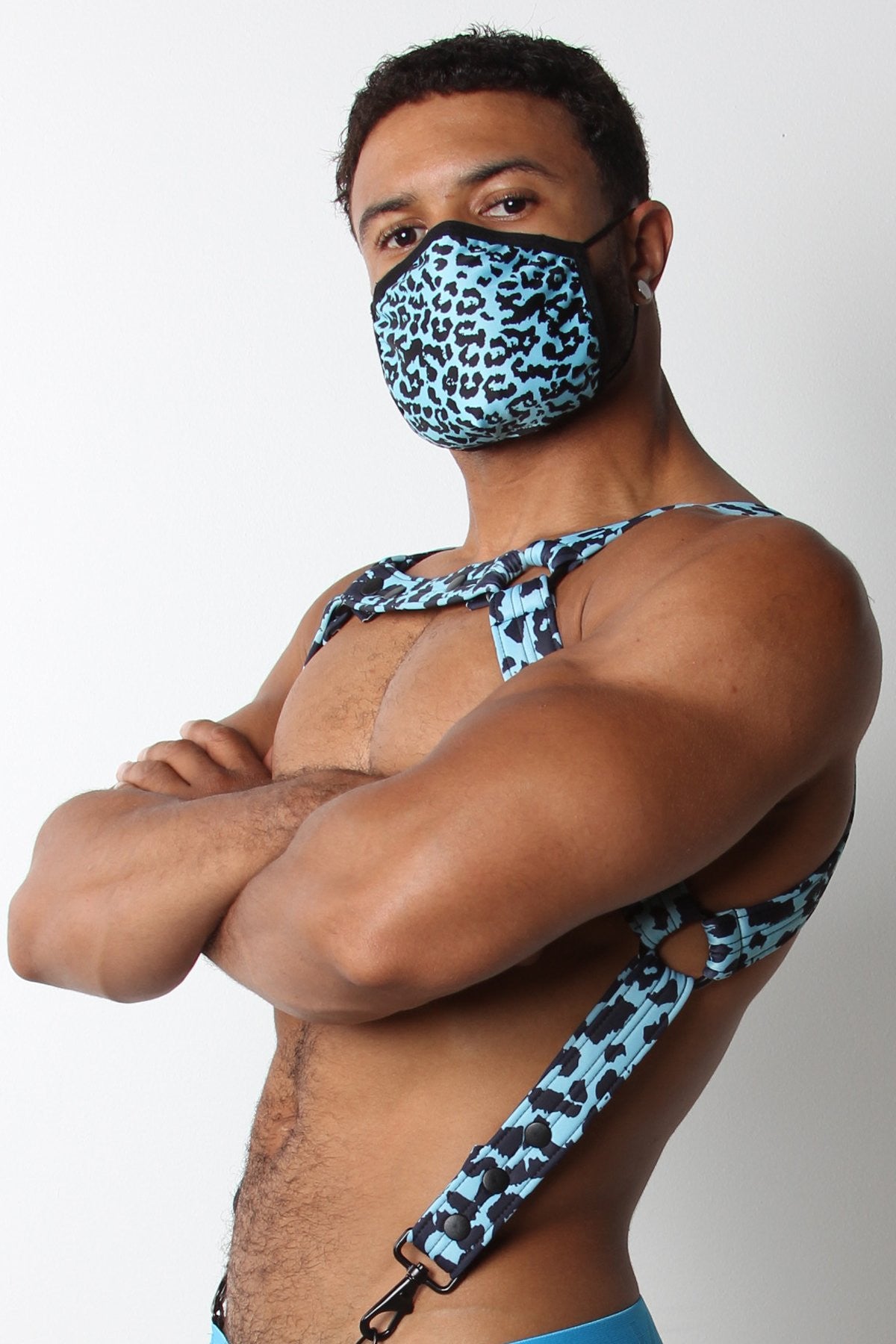 Vaux Leopard Blue VX2 Harness