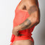 Vaux Orange VX1 Mesh Tank Top