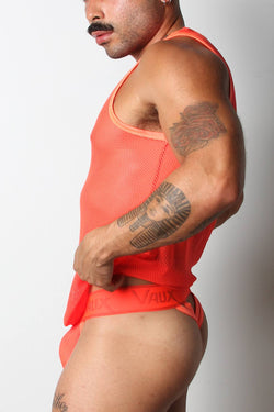 Vaux Orange VX1 Mesh Tank Top thumbnail 3