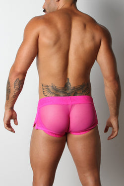 Vaux Pink VX1 Mesh Jock Short thumbnail 2