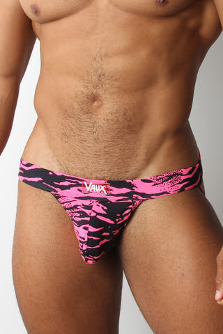 Vaux Pink Zebra VX4 Thong