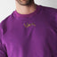 Vaux Purple Cotton Candy Cropped Sweater