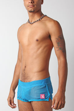 Vaux Turquoise VX1 Mesh Jock Short thumbnail 2