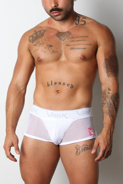 Vaux White VX1 Mesh Jock Short thumbnail 3