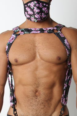 Vaux floral Black VX2 Harness thumbnail 3
