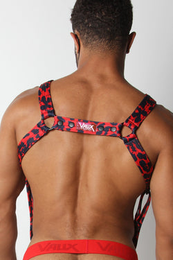 Vaux red Leopard VX2 Harness thumbnail 4