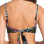 Vera Bradley Black/Multi Summer Reversible Wrap Bikini Top
