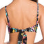 Vera Bradley Black/Multi Summer Reversible Wrap Bikini Top