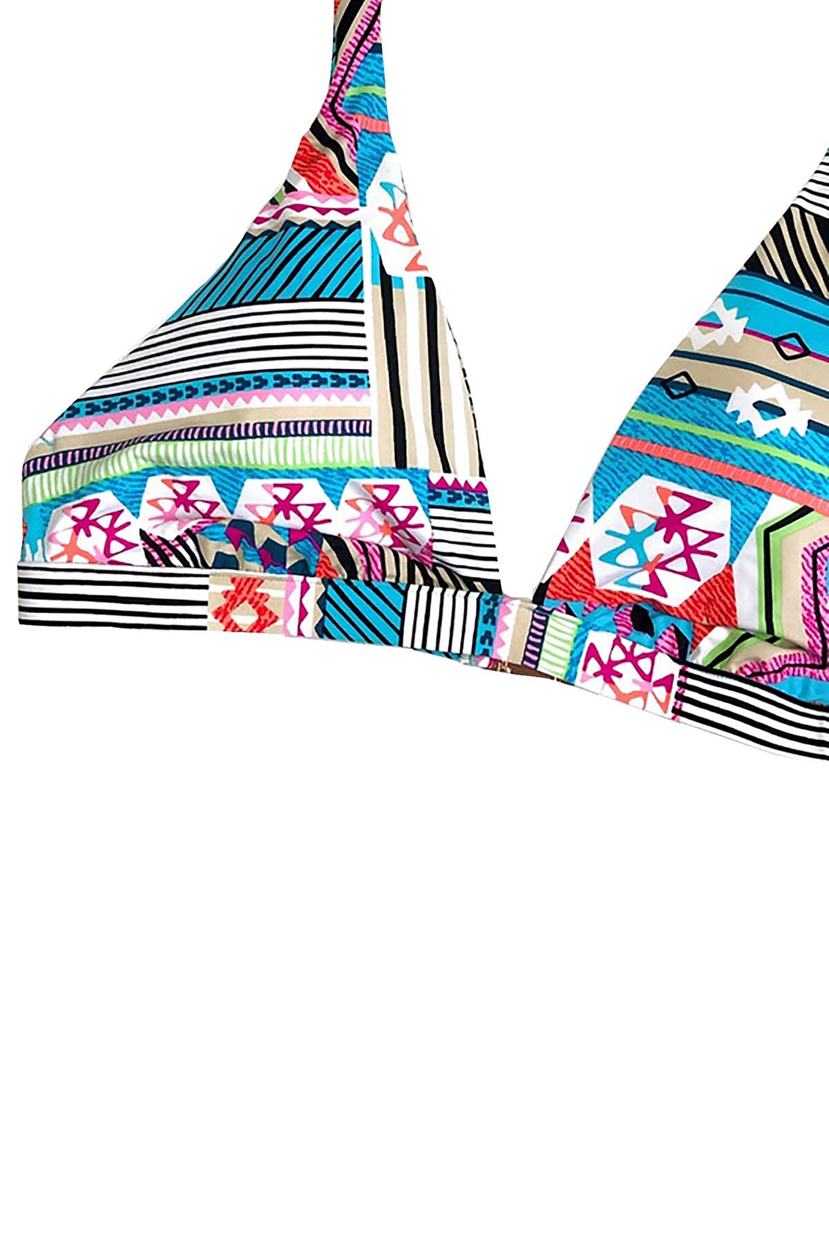 Vera Bradley Multicolor Geometric Desert Bikini Top