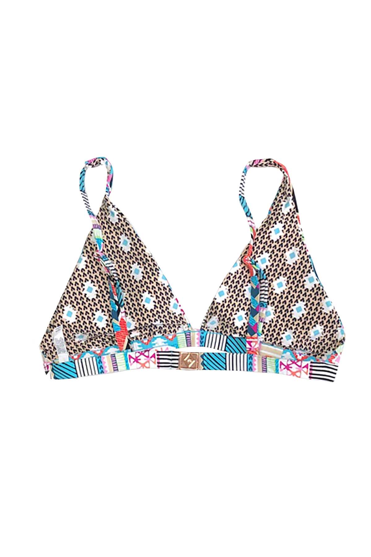 Vera Bradley Multicolor Geometric Desert Bikini Top