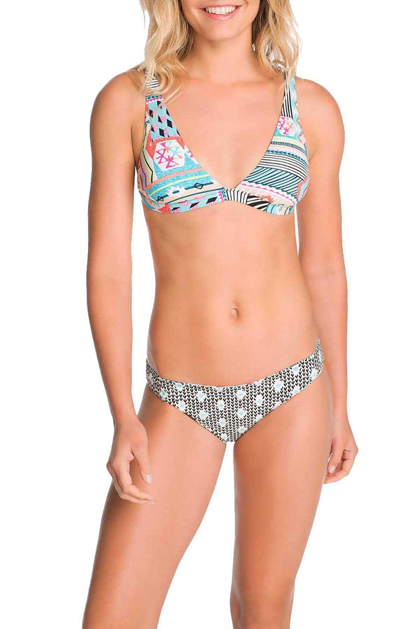 Vera Bradley Reversible Bikini Bottom in Geometric Desert