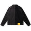 Versace Wesc Split Colorblocked Corduroy Trucker Jacket Black Multi