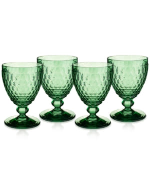 Villeroy & Boch Boston Claret, Set of 4 Green