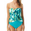 Vince Camuto Rainforest Printed Draped Tankini Top Lagoon Rainforest
