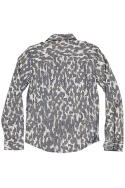 VintageRed Blue Lava Pearl-Snap Shirt thumbnail 4