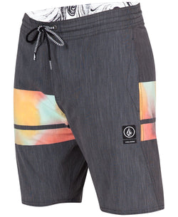 Volcom 3 Quarta Slinger Boardshort in Colorblocked Chambray thumbnail 3