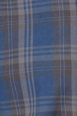 Volcom Blue Smoke Strayer Plaid Flannel Shirt thumbnail 2