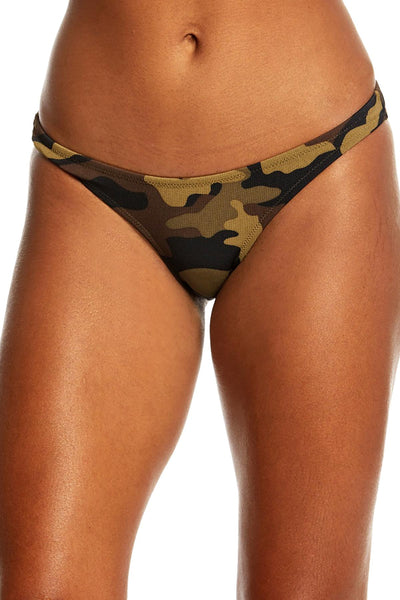 Volcom Dark Camo Can't Sea Me Full Hipster Bikini Bottom