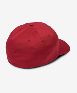 Volcom Full Stone Flex Fit Hat Burgundy thumbnail 2