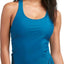 Volcom Ocean Blue Simply Solid Racerback Tankini Top