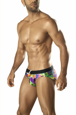 Vuthy Neon Color Splash Swim Bikini-Brief thumbnail 2
