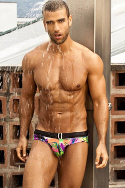 Vuthy Neon Color Splash Swim Bikini-Brief thumbnail 3