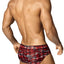Vuthy Red Scribble Swim Brief