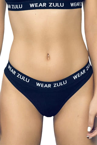 WEAR ZULU Black Panties