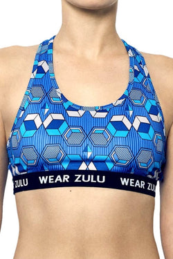 WEAR ZULU Blue Bralette thumbnail 2