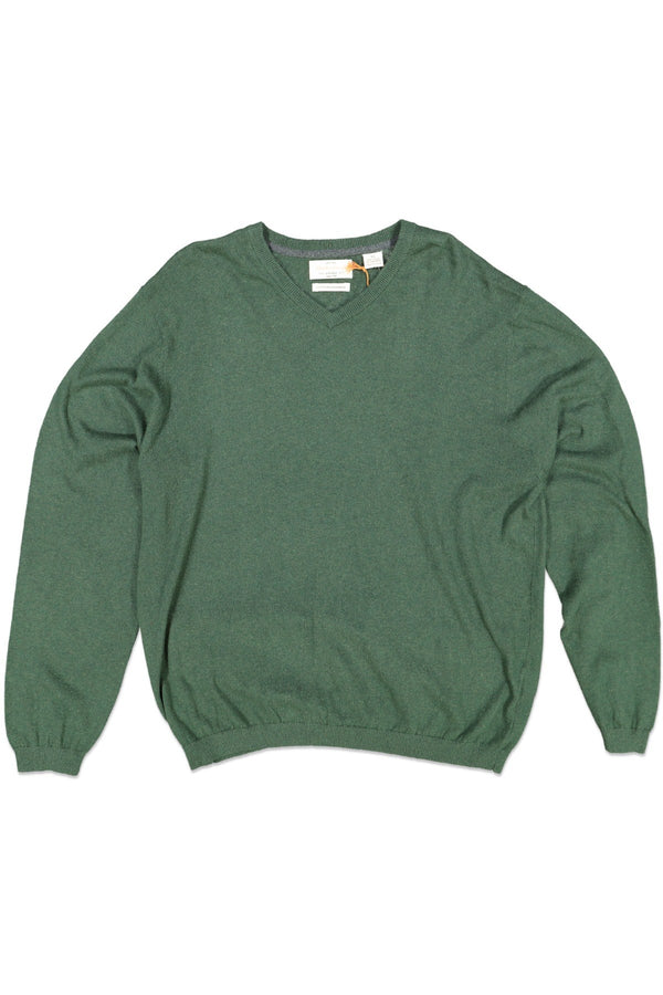 WEATHERPROOF VINTAGE COTTON CASH VNECK SWEATER