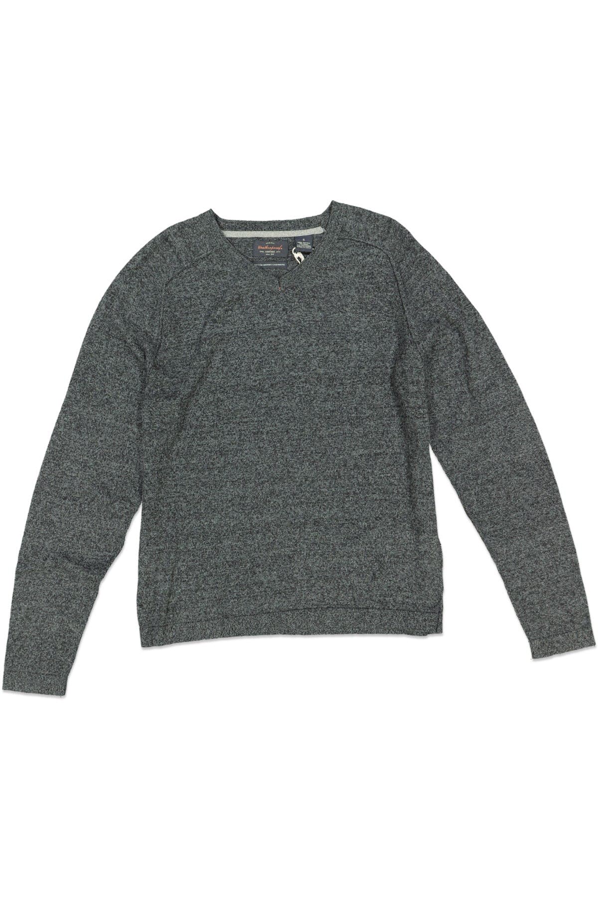 WEATHERPROOF VINTAGE MERINO CASHMERE HENLEY