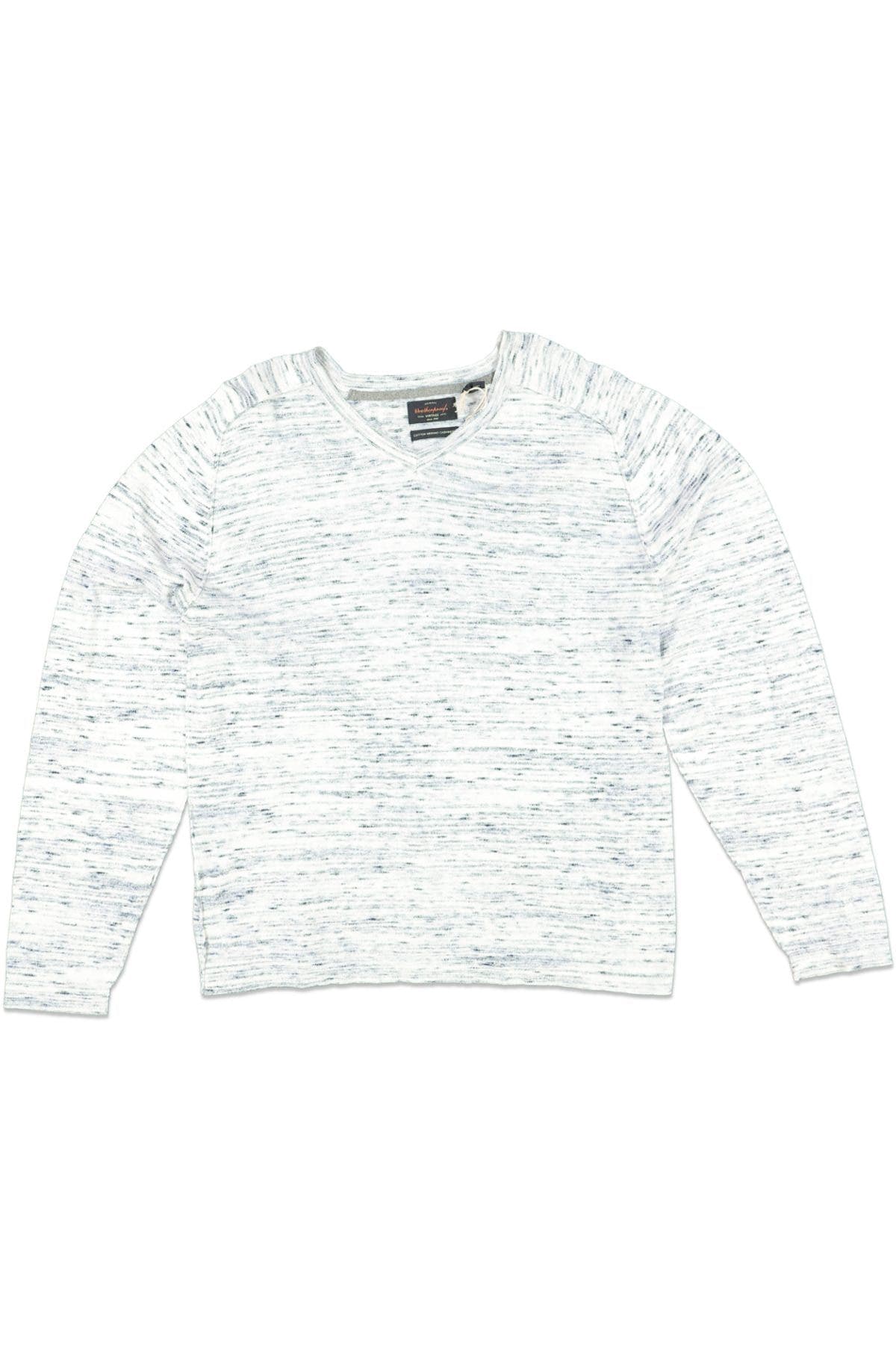 WEATHERPROOF VINTAGE MERINO CASHMERE SWEATER NATURAL