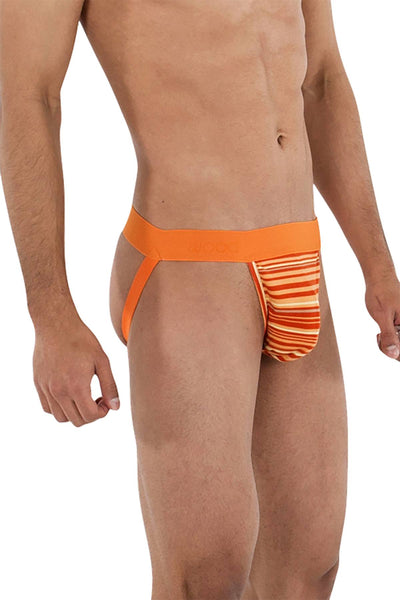 WOOD Orange Stripe Jock
