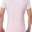 WOOD Pink Heather Crew Neck Undershirt