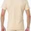 WOOD Straw Yellow Short Sleeve Henley