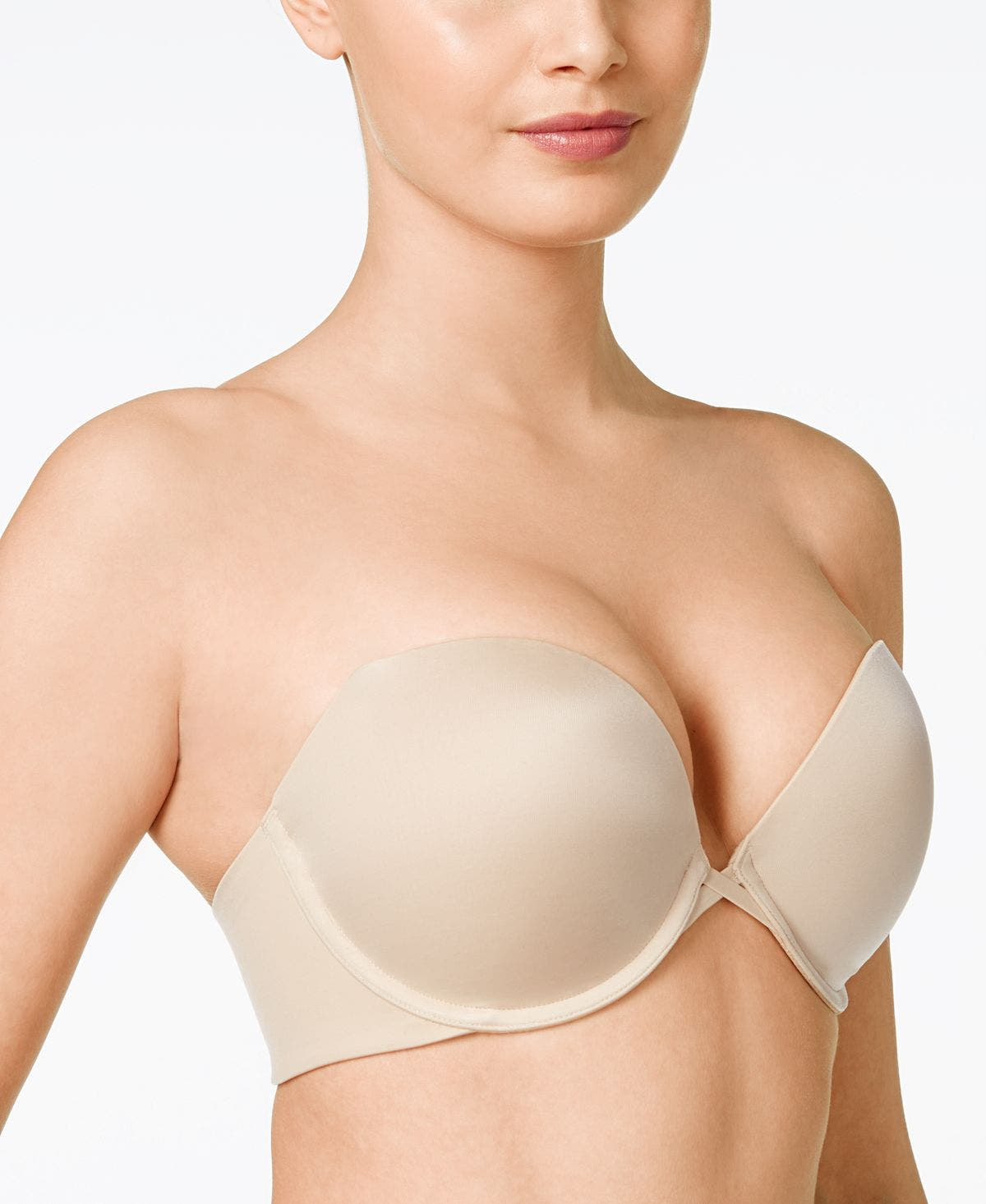 Wacoal Amazing Assets Strapless Push-up Bra Sand