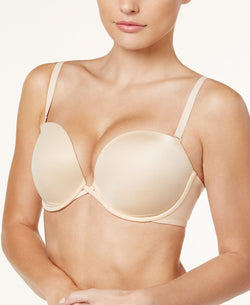 Wacoal Amazing Assets Strapless Push-up Bra Sand thumbnail 2