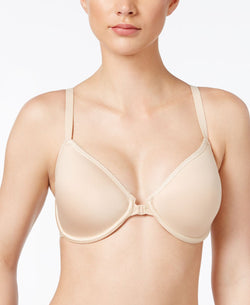 Wacoal Basic Beauty Front Close Plunge Bra 853292 Sand thumbnail 1