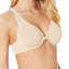 Wacoal Beige Soft-Embrace Front-Close T-back Bra