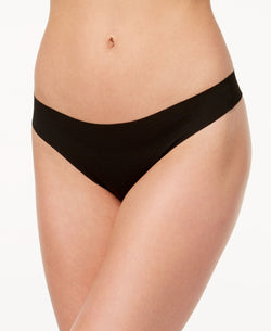 Wacoal Beyond Naked Ribbed Clean-cut Thong 879259 Black thumbnail 1