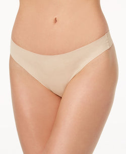 Wacoal Beyond Naked Ribbed Clean-cut Thong 879259 Sand thumbnail 1