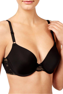 Wacoal Black Fire And Lace Contour Bra thumbnail 4