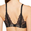 Wacoal Black Fire And Lace Contour Bra