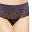Wacoal Black/Graphite Lace Affair Tanga-Thong