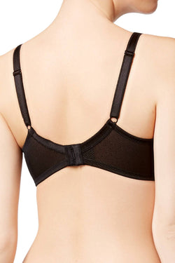 Wacoal Black/Grey Basics Benefits Underwire Bra thumbnail 4